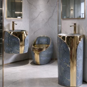 Factory-Direct Wholesale Bathroom Suite with Luxury Design